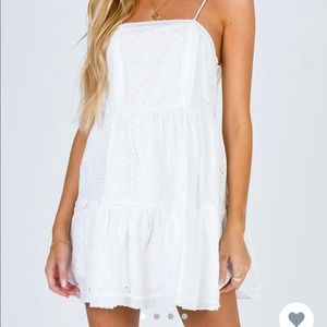 PRINCESS POLLY WHITE DRESS